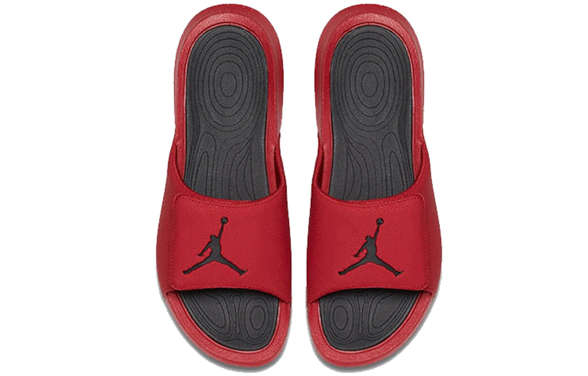 Air Jordan Hydro 6 Slide 'Gym Red Black'