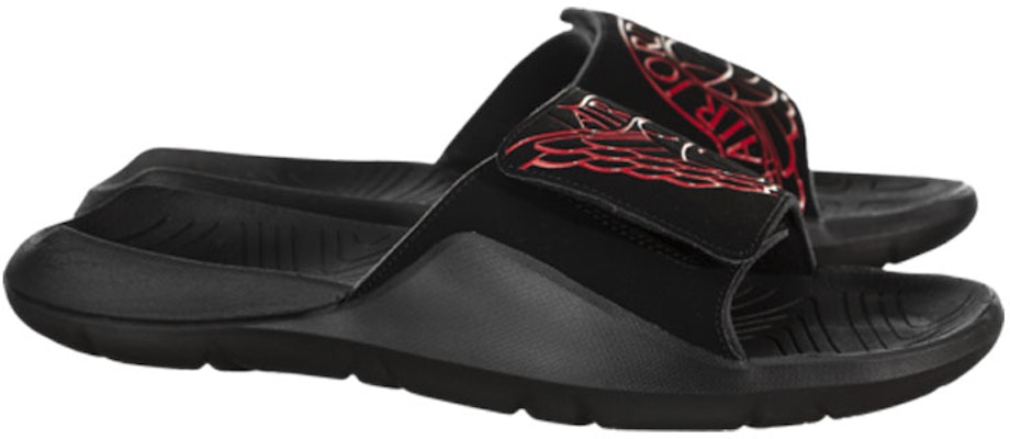 Air Jordan Hydro 7 Black Red AA2517-062 Lookbook Air Jordan Hydro 7 Black Red AA2517-062