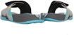 Air Jordan Hydro 7 Retro Slide 'Kelabu Gelap Biru Turquoise' 705467-013