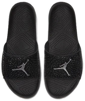 Air Jordan HYDRO 7 V2 'Black Metallic Silver' BQ6290-003 Lookbook Air Jordan HYDRO 7 V2 'Black Metallic Silver' BQ6290-003