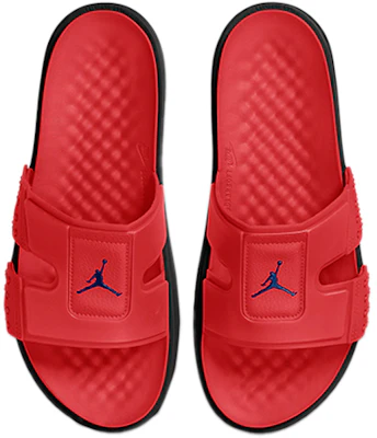 Air Jordan Hydro 8 拼色休闲红黑拖鞋 '红黑' CD2803-604 Lookbook Air Jordan Hydro 8 拼色休闲红黑拖鞋 '红黑' CD2803-604