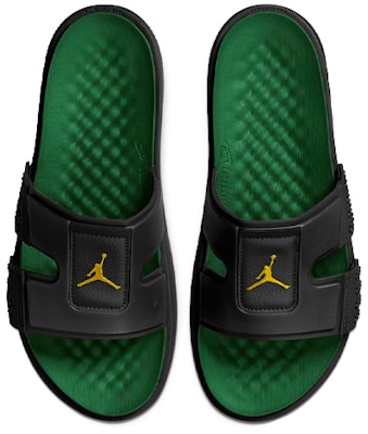 Air Jordan Hydro 8 Sandals Black/Green CD2803-007 Lookbook Air Jordan Hydro 8 Sandals Black/Green CD2803-007