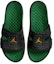 Lookbook Air Jordan Hydro 8 Sandal Hitam/Hijau CD2803-007