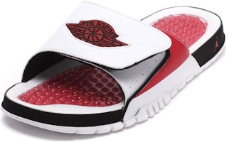 Sandal Gelongsor Air Jordan Hydro II Retro 'Putih Merah' 644935-101 Lookbook Sandal Gelongsor Air Jordan Hydro II Retro 'Putih Merah' 644935-101