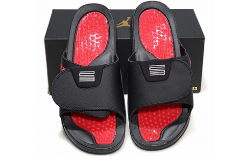 Purchase Air Jordan Hydro Xi 复刻 黑/大学红 拖鞋 AA1336-001