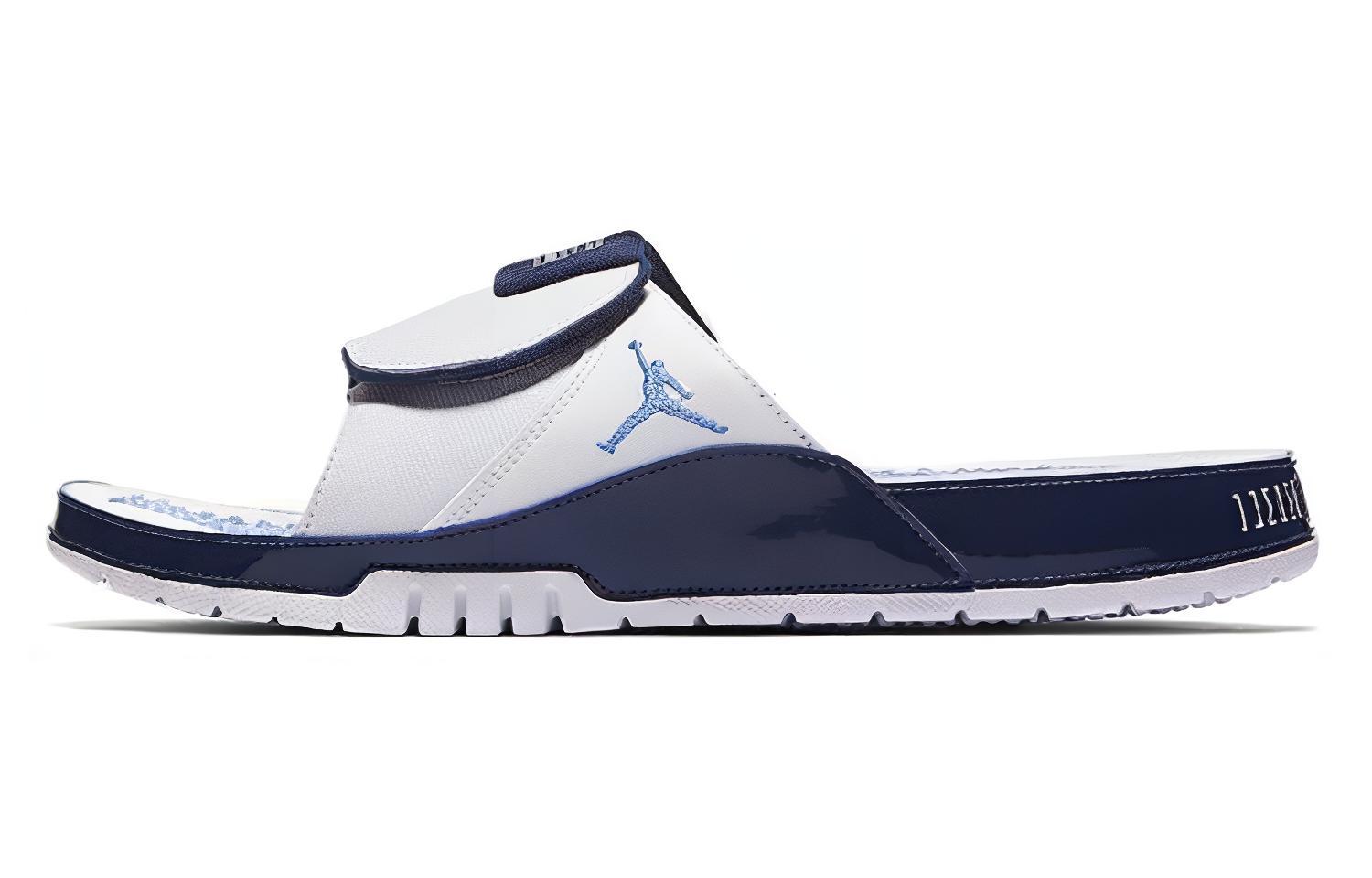 Buy 耐克Air Jordan Hydro Xi复刻拖鞋 白色/大学蓝 AA1336-100