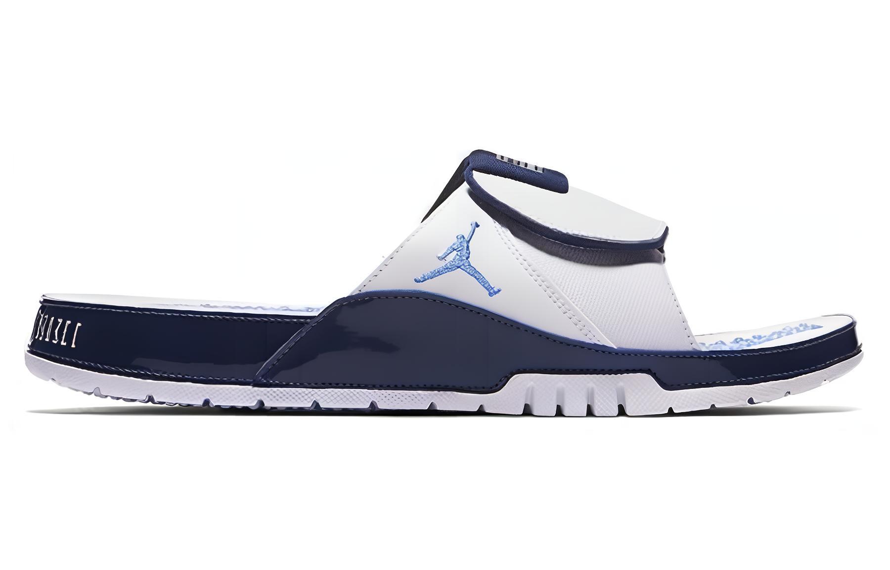 Order 耐克Air Jordan Hydro Xi复刻拖鞋 白色/大学蓝 AA1336-100