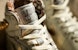 Air Jordan IPai Custom Gold 'Promosi dan Kekayaan - Osiris 24K Emas High-Top Retro' YPDZX101