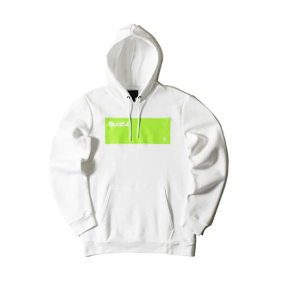 Air Jordan JSW Fleece Printed Pullover Hoodie White () AV8350-100
