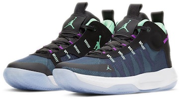 에어 조던 점프맨 2020 "블랙 그린 글로우 블루 보이드" BQ3449-005 Lookbook 에어 조던 점프맨 2020 "블랙 그린 글로우 블루 보이드" BQ3449-005