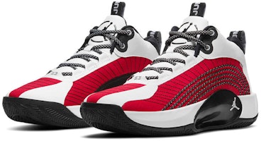 Air Jordan Jumpman 2021 'White University Red Black' CQ4021-102 Lookbook Air Jordan Jumpman 2021 'White University Red Black' CQ4021-102