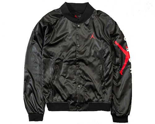 에어 조던 점프맨 블랙 봄버 바시티 자켓 AO0445-010 Order 에어 조던 점프맨 블랙 봄버 바시티 자켓 AO0445-010