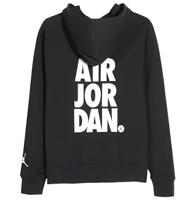 Air Jordan Jumpman Classics Hoodie Hitam Sweatshirt Kasual Musim Luruh CV2245-010 Lookbook Air Jordan Jumpman Classics Hoodie Hitam Sweatshirt Kasual Musim Luruh CV2245-010