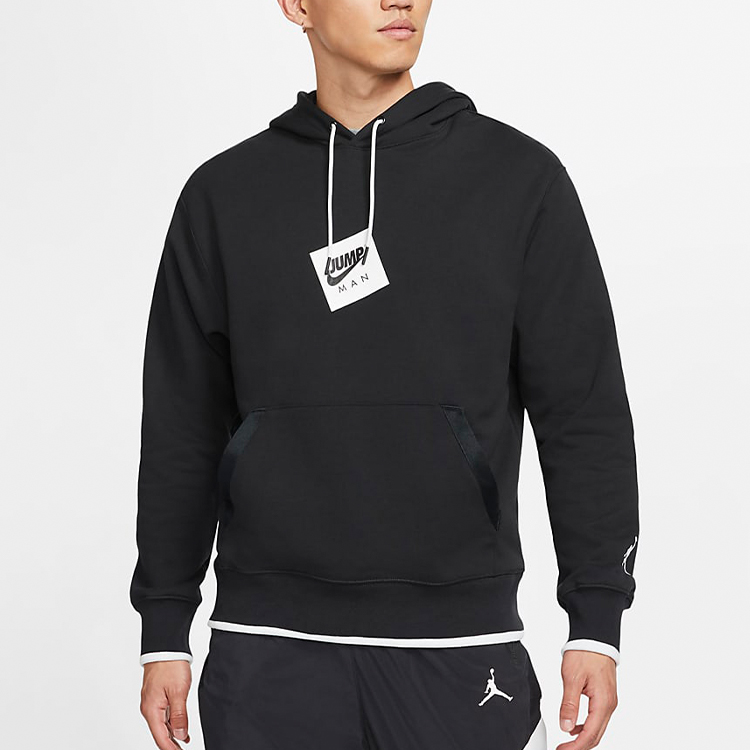 Purchase Air Jordan Jumpman Classics Hoodie Hitam Sweatshirt Kasual Musim Luruh CV2245-010