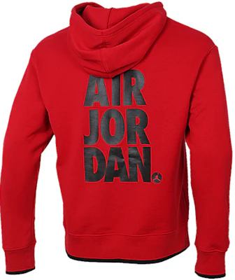 Air Jordan Jumpman Hoodie Logo Cetakan Basket Warna Merah CV2245-687 Lookbook Air Jordan Jumpman Hoodie Logo Cetakan Basket Warna Merah CV2245-687