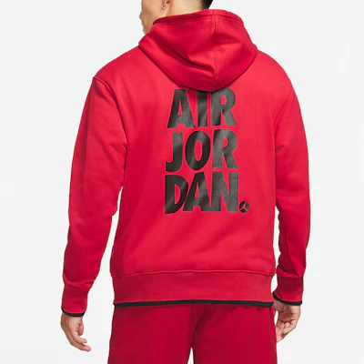 Air Jordan Jumpman Hoodie Logo Cetakan Basket Warna Merah CV2245-687 Details for Air Jordan Jumpman Hoodie Logo Cetakan Basket Warna Merah CV2245-687