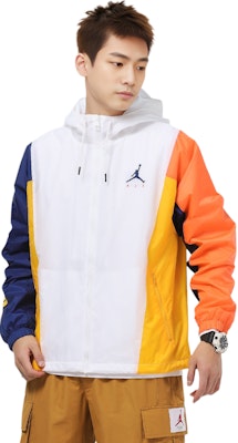 에어 조던 점프맨 컬러블록 프린트 후드 자켓 화이트 남성용 CV2241-100 Details for 에어 조던 점프맨 컬러블록 프린트 후드 자켓 화이트 남성용 CV2241-100