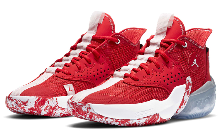 Jordan Jumpman Diamond 2 Mid 'Red White' 圖 3
