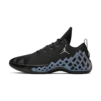 Jordan Jumpman Diamond Low PF 'Black Metallic Silver'