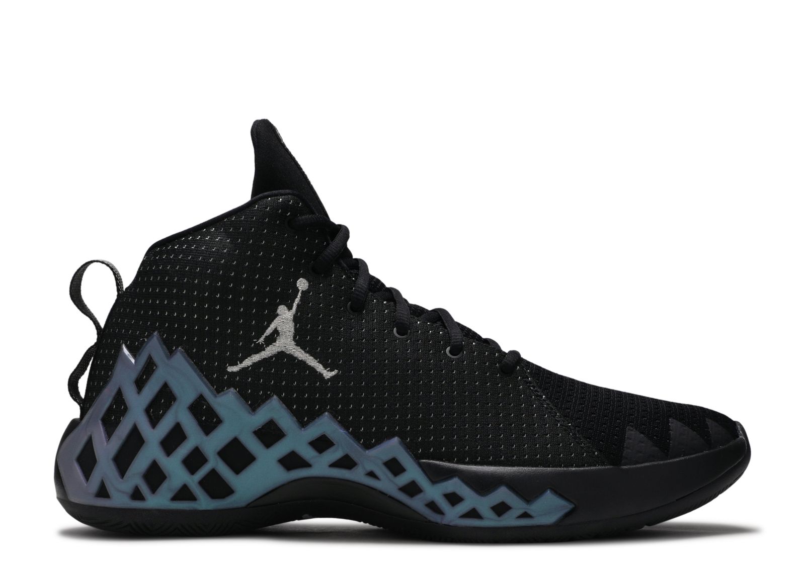 Air Jordan Jumpman Diamond Mid 'Black Metallic Silver' CI1204-002