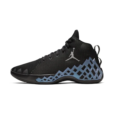 Jordan Jumpman Diamond Mid PF 'Black Metallic Silver'