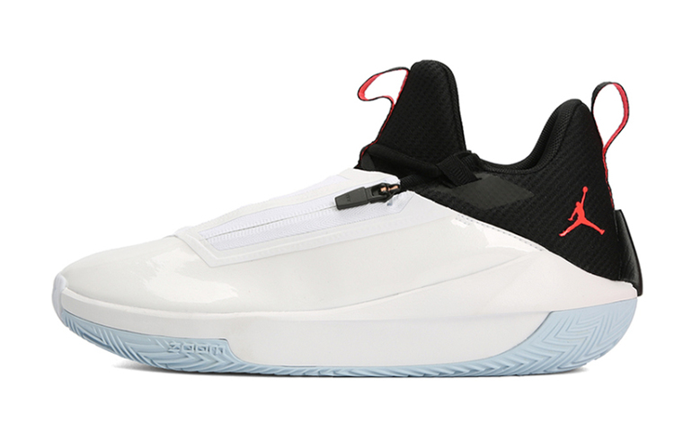 Air Jordan Jumpman Hustle White Black Red AQ0394-100