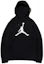 Buy 에어 조던 점프맨 로고 블랙 후디 캐주얼 스포츠웨어 AV3146-010