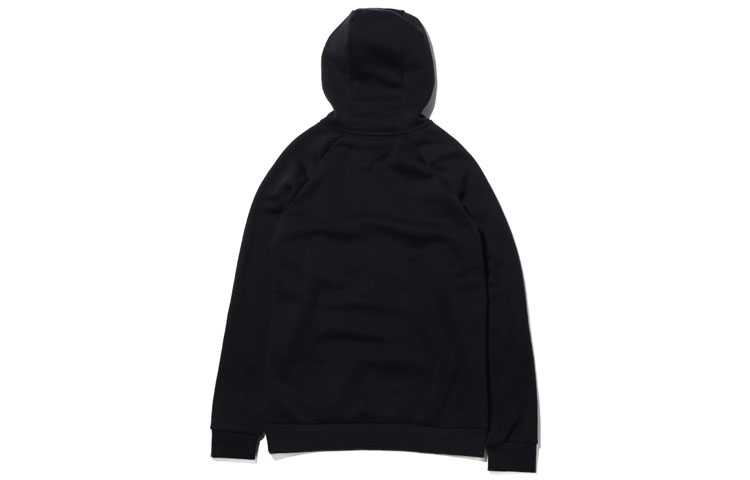 Lookbook 에어 조던 점프맨 로고 블랙 후디 캐주얼 스포츠웨어 AV3146-010