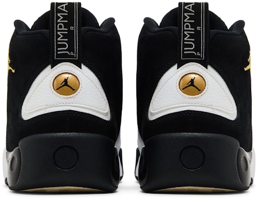Air Jordan Jumpman Pro Black 'White Metallic Gold' 2018 906876-032 Details for Air Jordan Jumpman Pro Black 'White Metallic Gold' 2018 906876-032