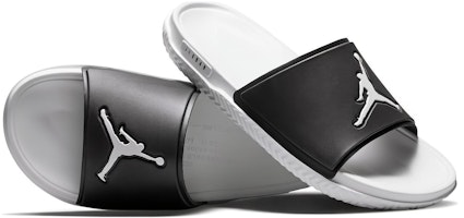 Air Jordan Jumpman 拖鞋 '黑白' FQ1598-010 Shop Air Jordan Jumpman 拖鞋 '黑白' FQ1598-010