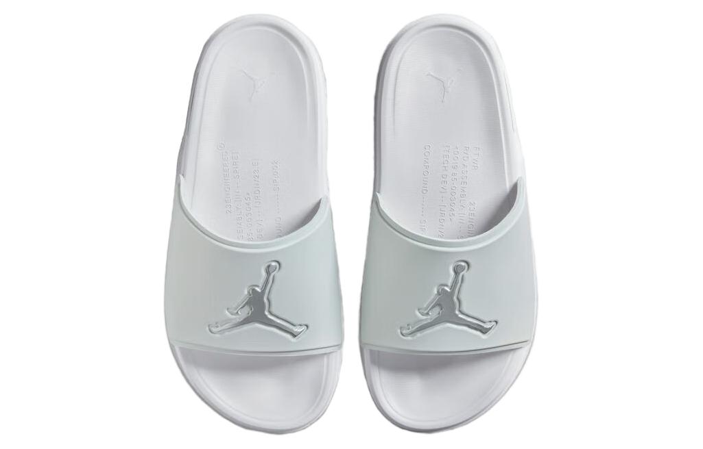 Shop エア ジョーダン ジャンプマンスライド "ニュートラルグレー" FQ1598-002