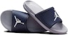 Air Jordan Jumpman Slide Midnight Navy Kelabu Simen Putih FQ1598-401