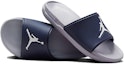 Shop Air Jordan Jumpman Slide Midnight Navy Kelabu Simen Putih FQ1598-401