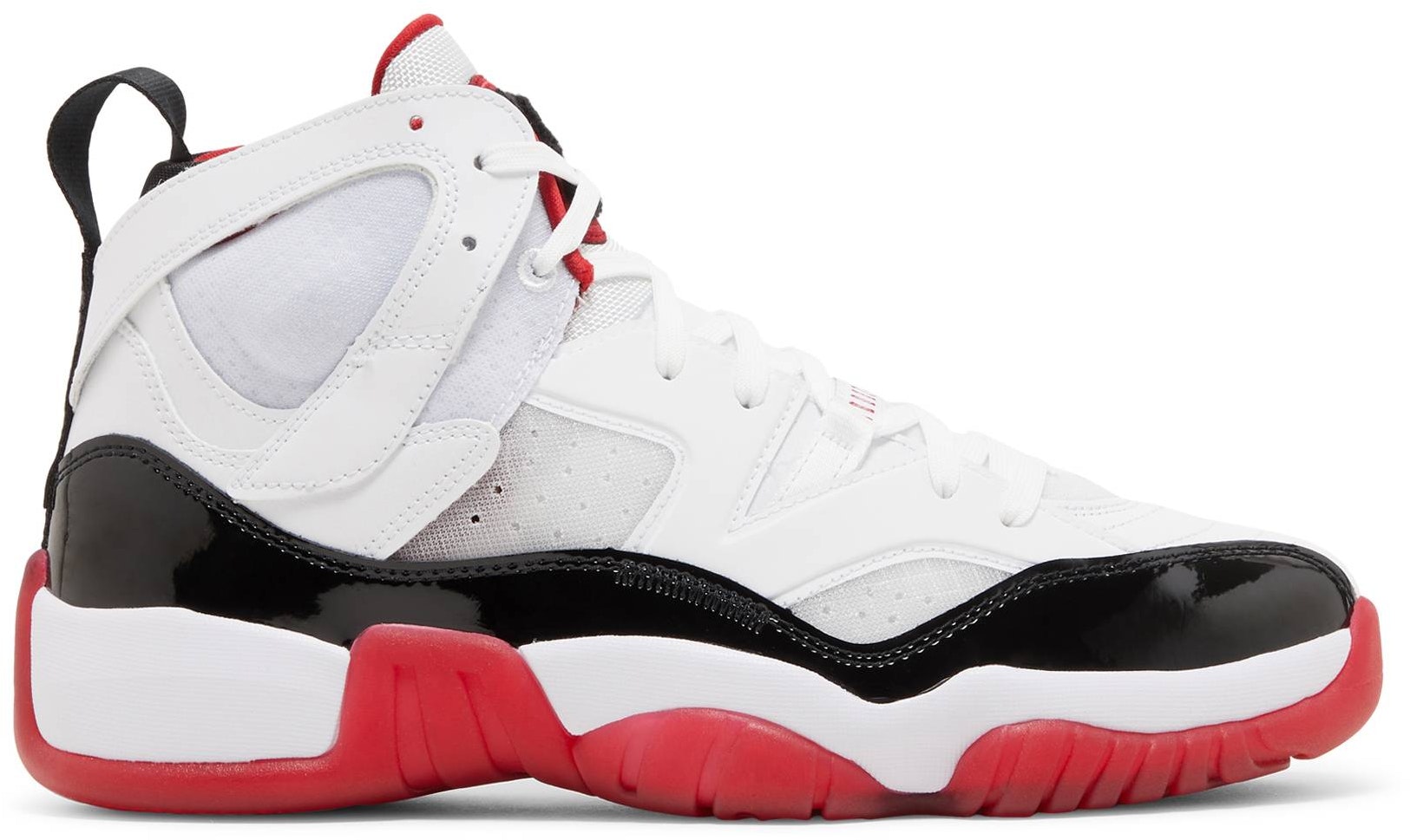 jumpman white and red