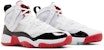 Air Jordan Jumpman Two Trey 'Putih Gym Merah Hitam' DO1925-106