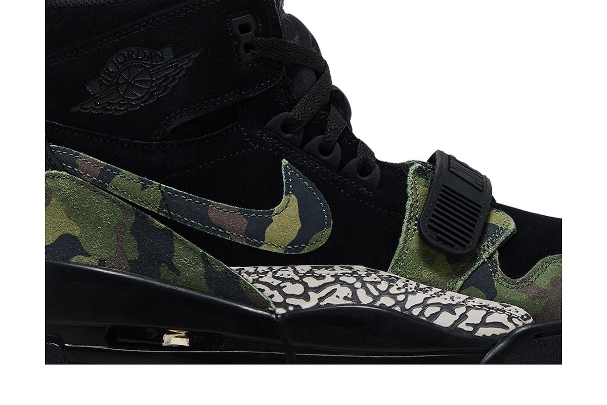 Air Jordan Legacy 312 'Black Camo Green' AV3922-003