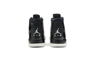 Air Jordan Legacy 312 Black Gold Patent AV3922-007