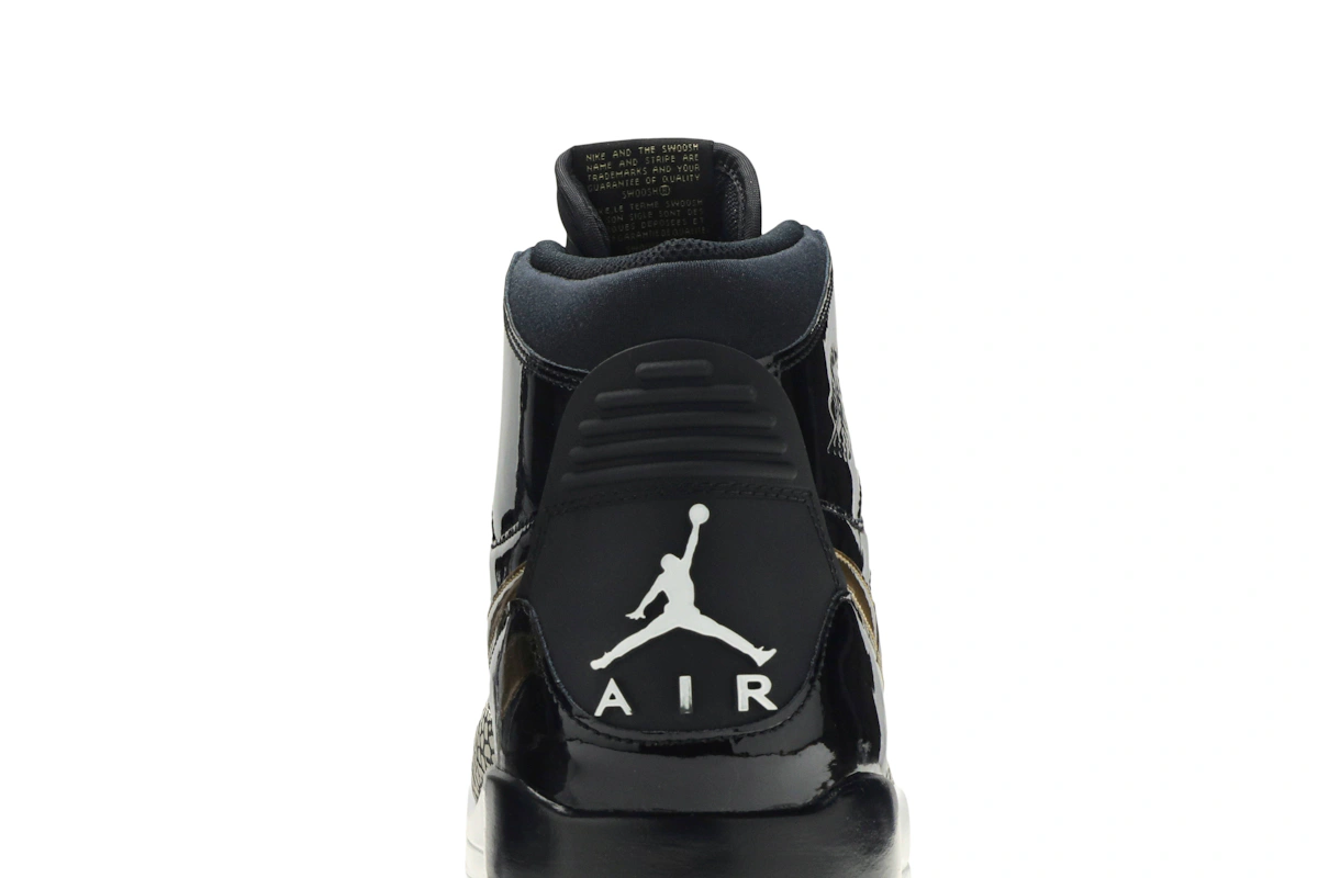 Air Jordan Legacy 312 Black Gold Patent AV3922-007