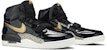 Air Jordan Legacy 312 Hitam Emas Patent AV3922-007
