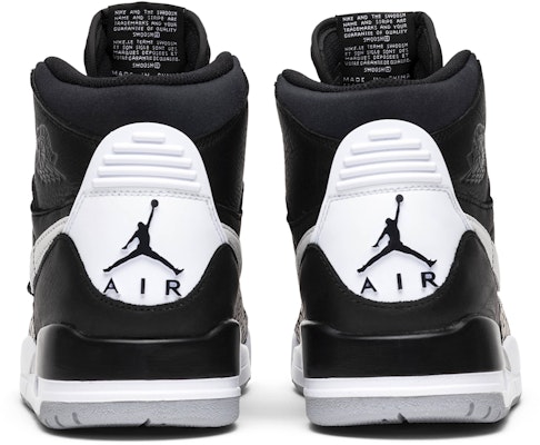 Air Jordan Legacy 312 Black White AV3922-001 Details for Air Jordan Legacy 312 Black White AV3922-001