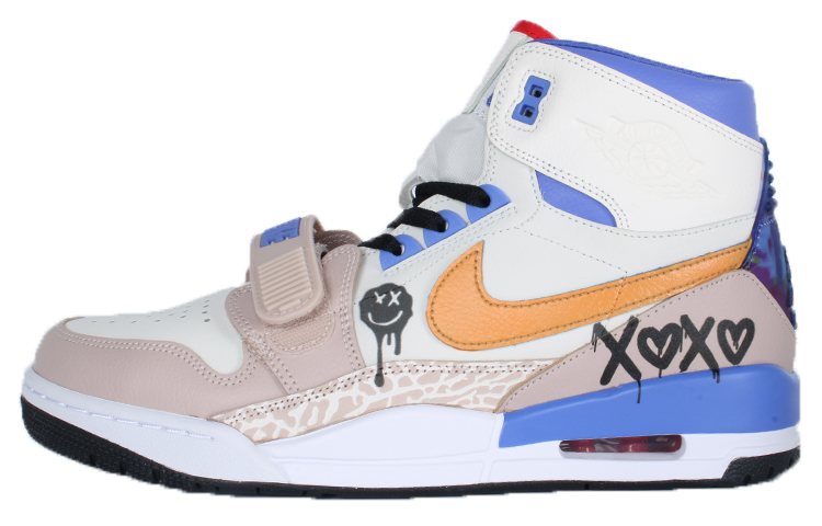 Air Jordan Legacy 312 High 'Graffiti XOXO' FD4332-141(Team10-XOXO)