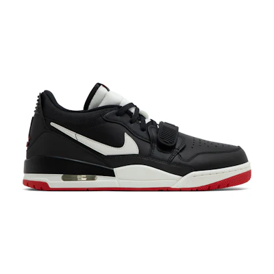 Jordan Legacy 312 Low 'Black Sail University Red'