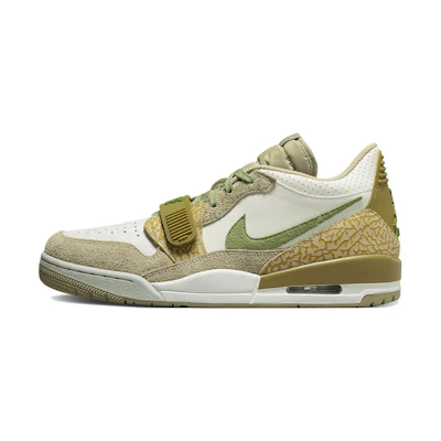 Jordan Legacy 312 Low 'Golden Moss Alligator'