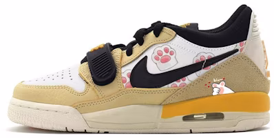 Air Jordan Legacy 312 Low 'Powder Puff Cat's Paw' Yellow Black CD9054-200-448552 Air Jordan Legacy 312 Low 'Powder Puff Cat's Paw' Yellow Black CD9054-200-448552