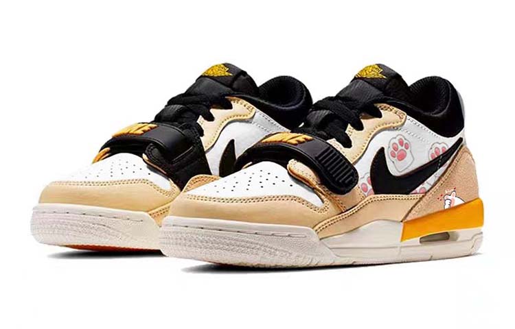 Lookbook Air Jordan Legacy 312 Low 'Powder Puff Cat's Paw' Kuning Hitam CD9054-200-448552