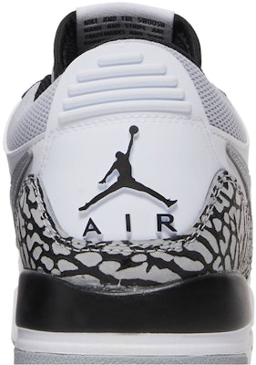 (Kanak-Kanak) Air Jordan Legacy 312 Low 'Putih Hitam Kelabu' CD9054-105 Sizing (Kanak-Kanak) Air Jordan Legacy 312 Low 'Putih Hitam Kelabu' CD9054-105