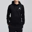 Shop Air Jordan Logo Colorblock Hoodie Hitam 939987-010
