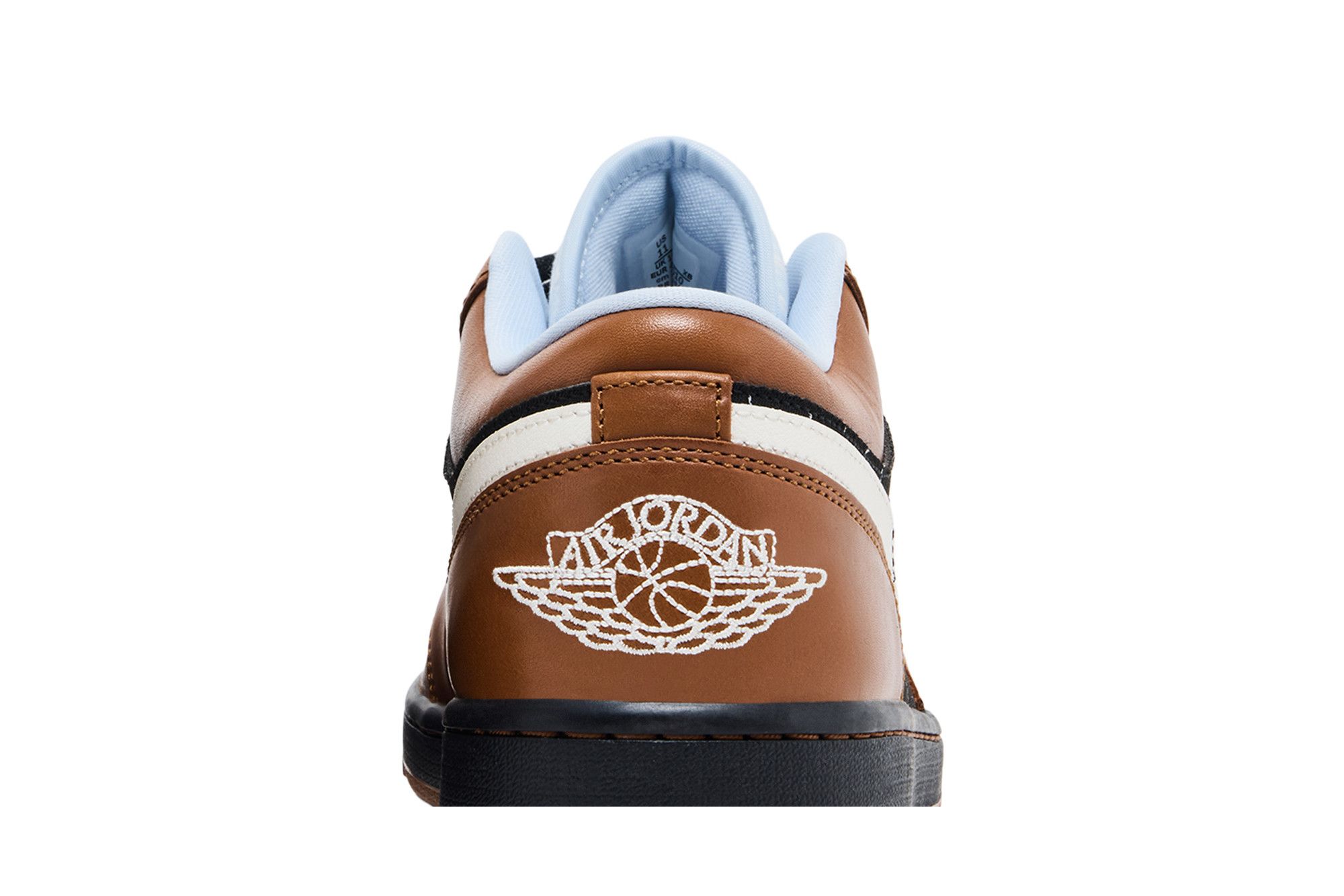 Sizing Air Jordan Low SE ''Noir Light British Tan''. IR7560-010