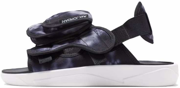 air-jordan-ls-slide-cozy-non-slip-outdoor-sports-sandals-black-white-tie-dye-black-white-cz-0791-005