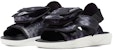 Air Jordan LS Slide Alas Sukan Anti-Gelincir Hitam Putih Tie Dye 'Black White' CZ0791-005